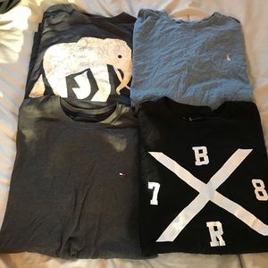 Set of men’s t-shirts